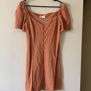 Mello Day Off-Shoulder Dress